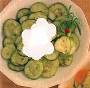 Uherský okurkový salát (uborkasaláta)