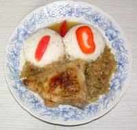 Kuře na cibuli
