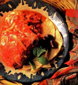 Kuře s paprikovou omáčkou