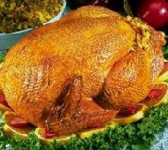 Nadívaná pečená krůta