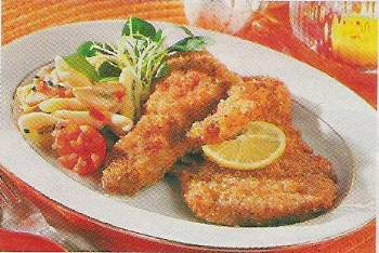 Telecí řízky po milánsku