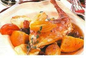 Králík ve vinné omáčce