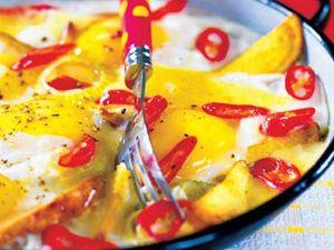 Studentské jídlo: omeleta