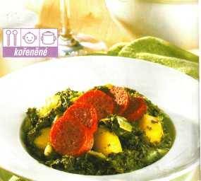 Kadeřávek s uzenkami